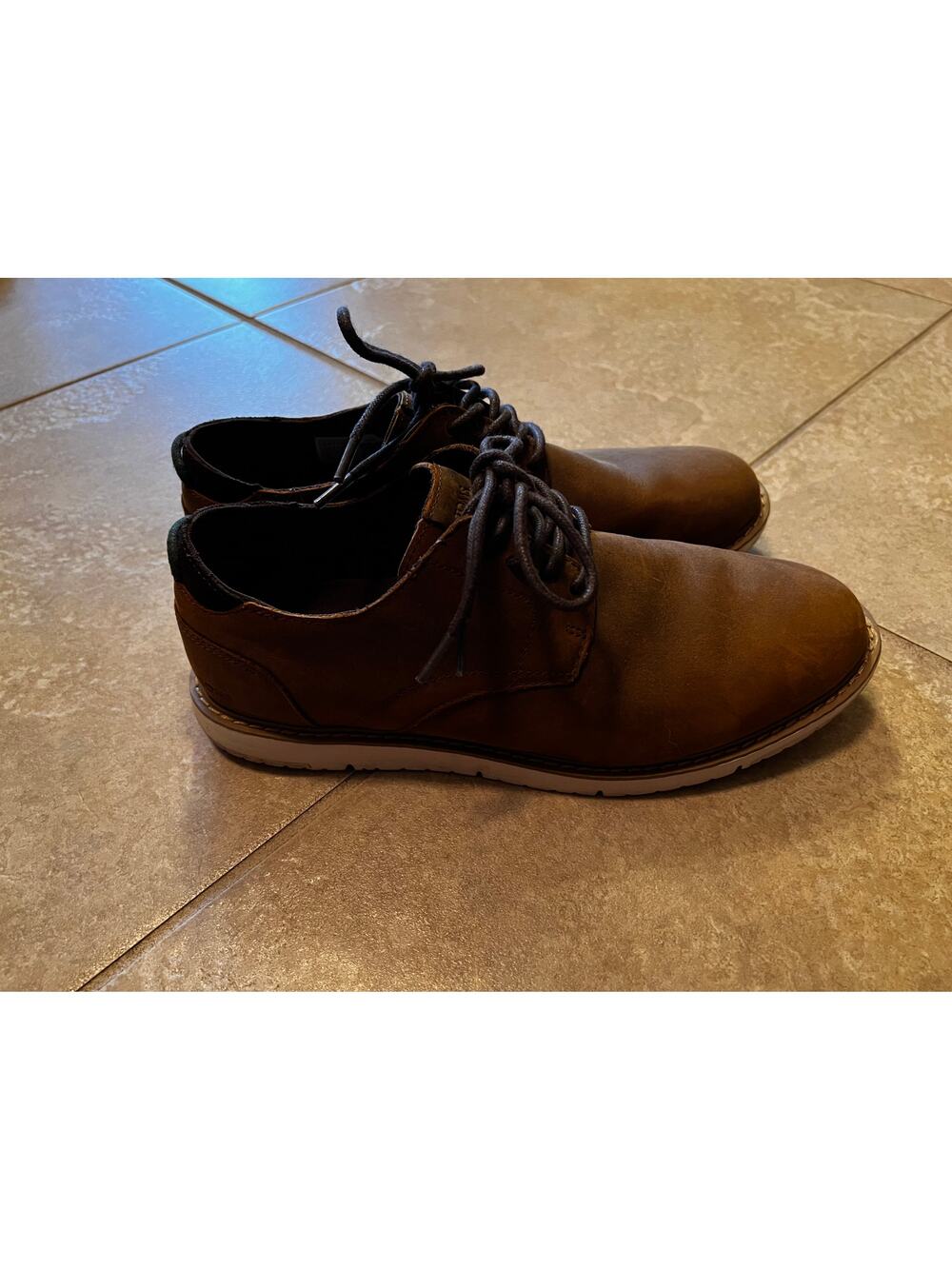 Toms Navi Oxford Brown